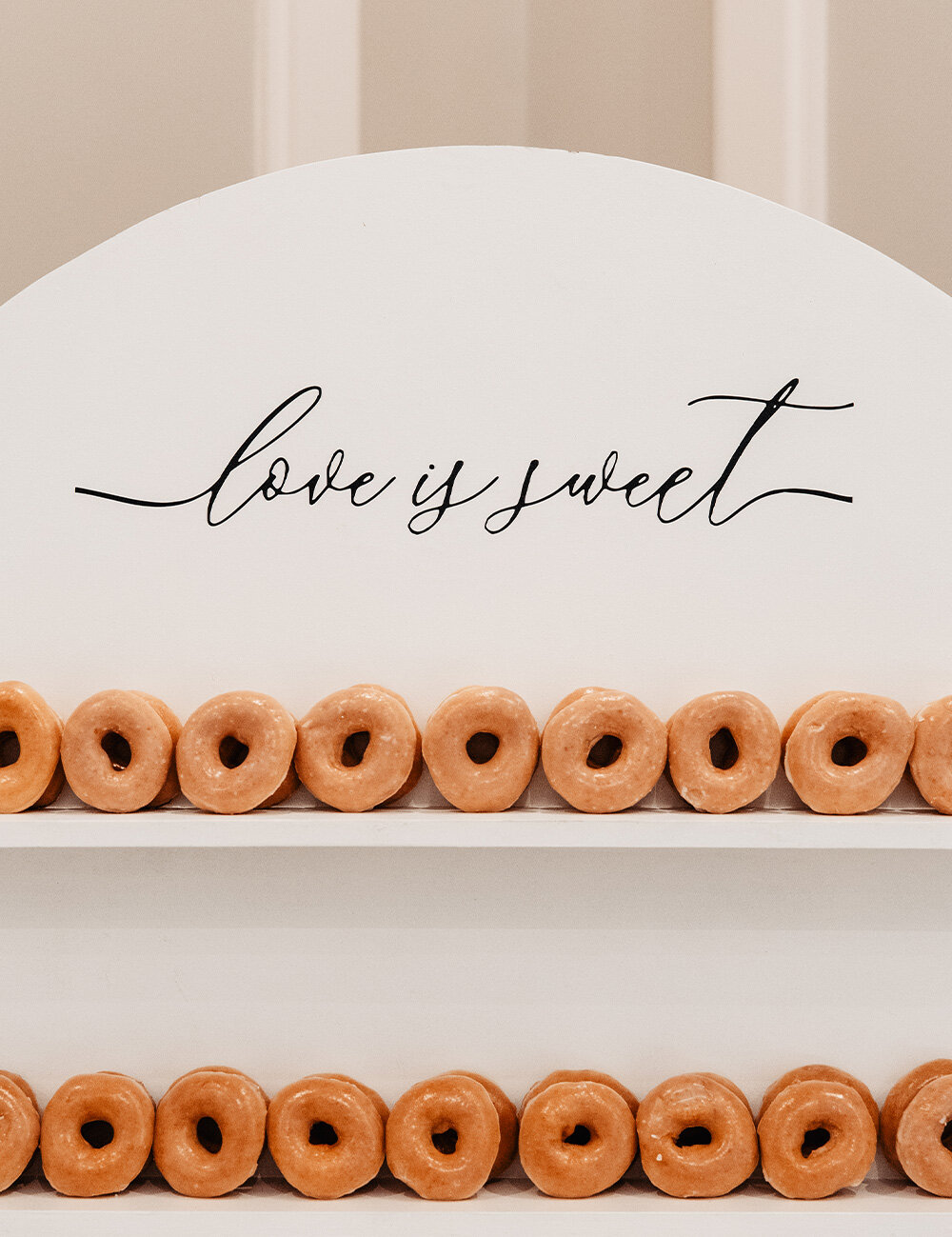 wall of donuts