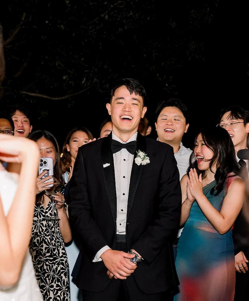 couple dancing and laughing