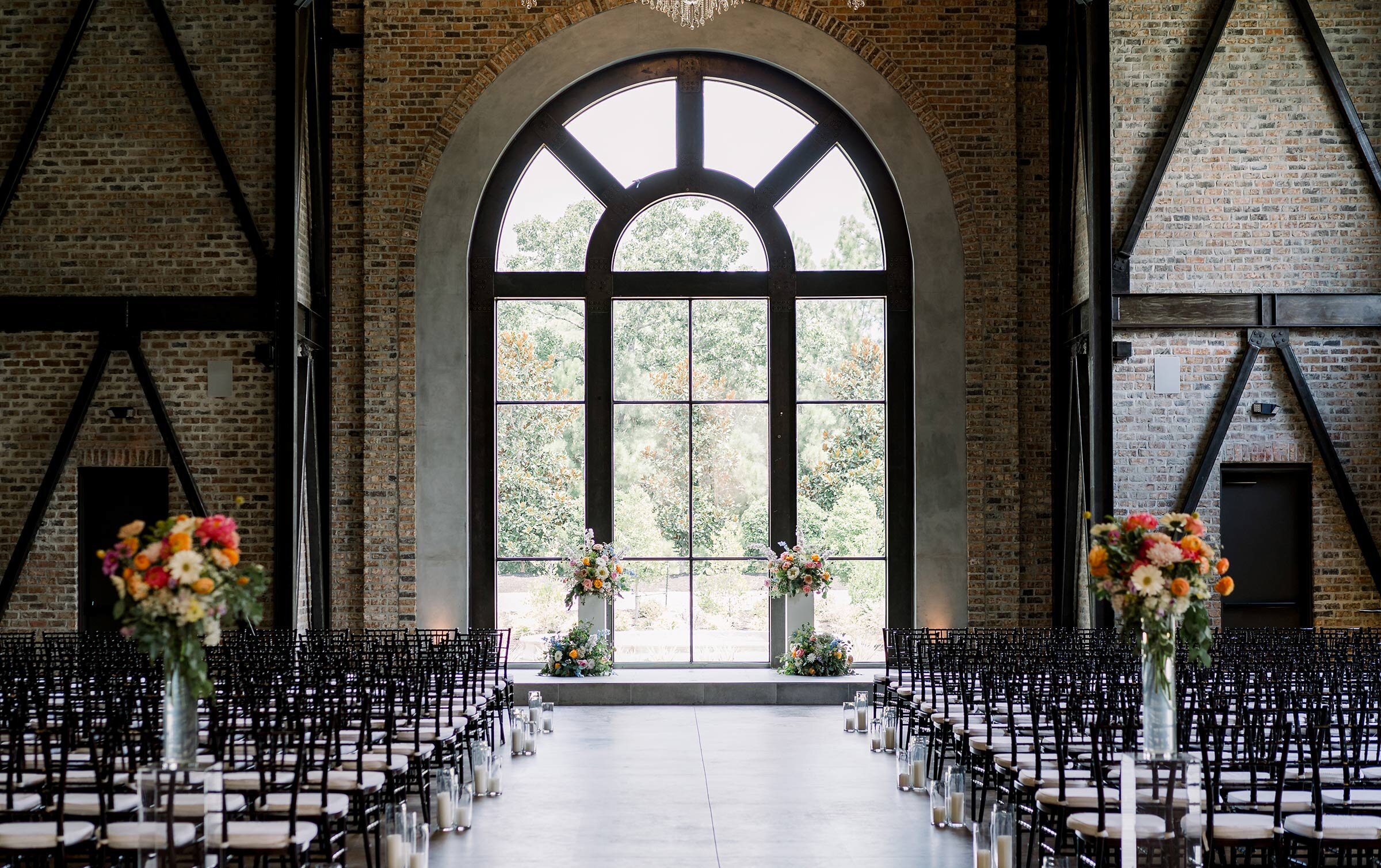 inside of ceremony space
