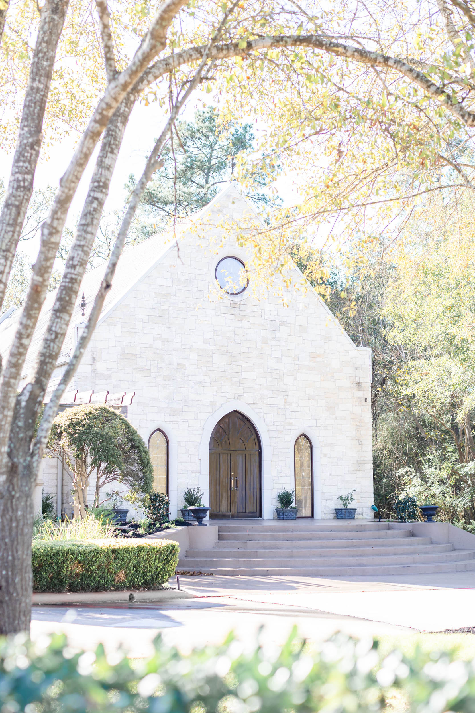 exterior of chapel
